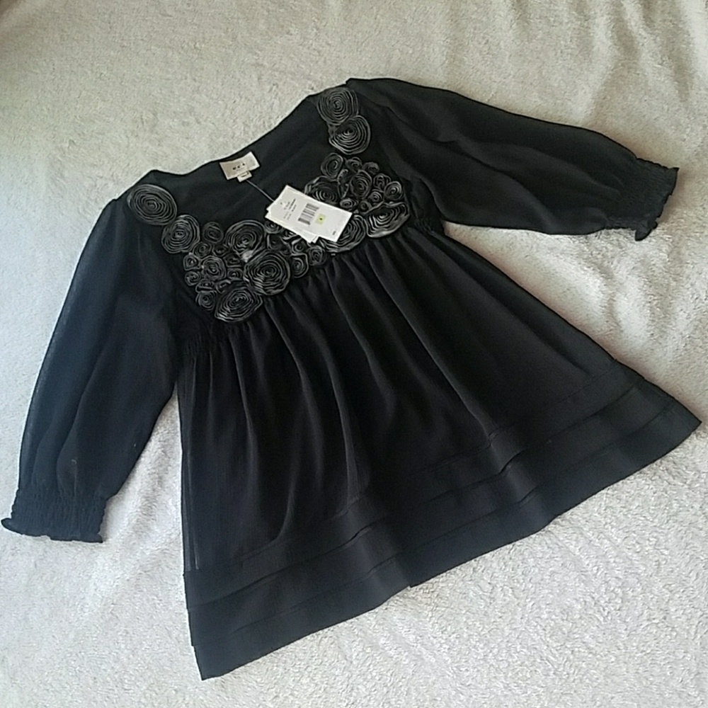 3/4 Babydoll Flowy Top